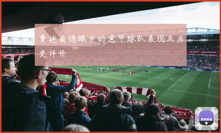 费迪南德眼中的意甲球队表现及历史评价